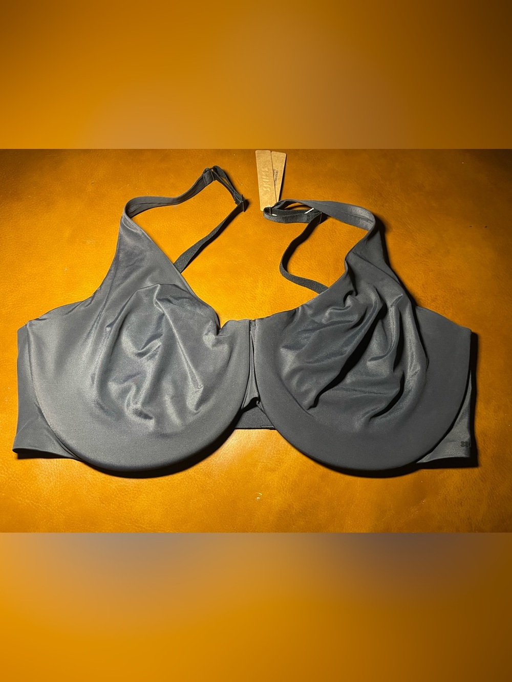 SKIMS Smoothing Intimates Unlined Minimizer Bra | Onyx | Size 40DDD | NWT